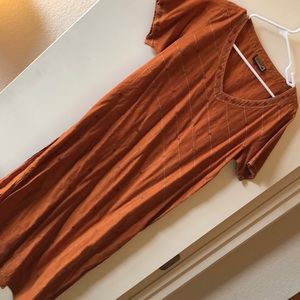 Orange cover up or dress